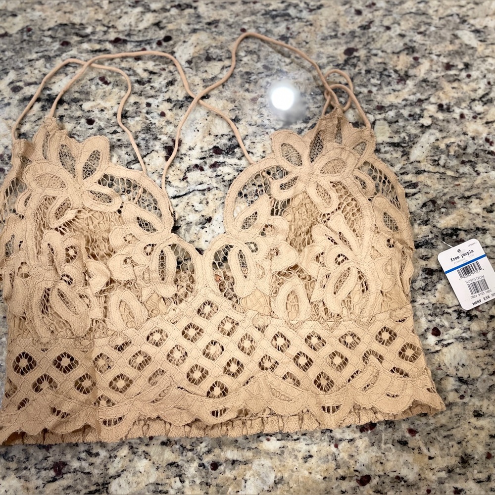 Free People Bralette. Size XL. New with tags. Never worn.